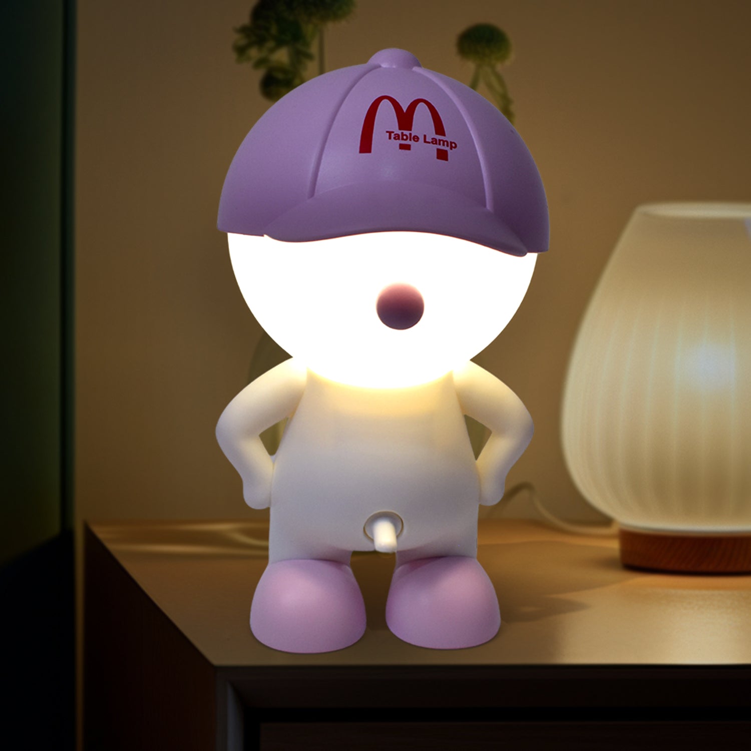 GlowBuddy: Cartoon LED Desk Lamp